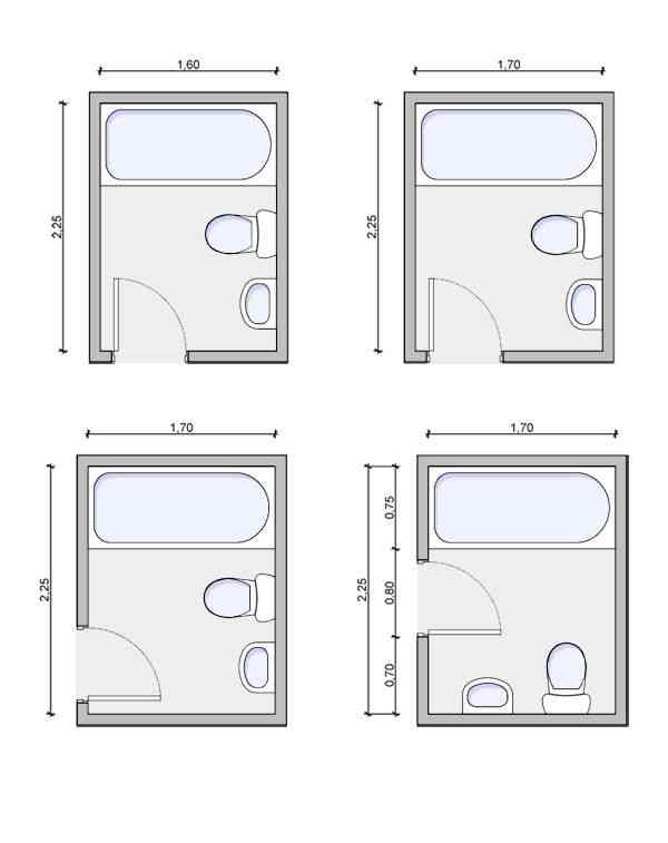 Bản vẽ mặt bằng nhà vệ sinh chi tiết - Quatest
