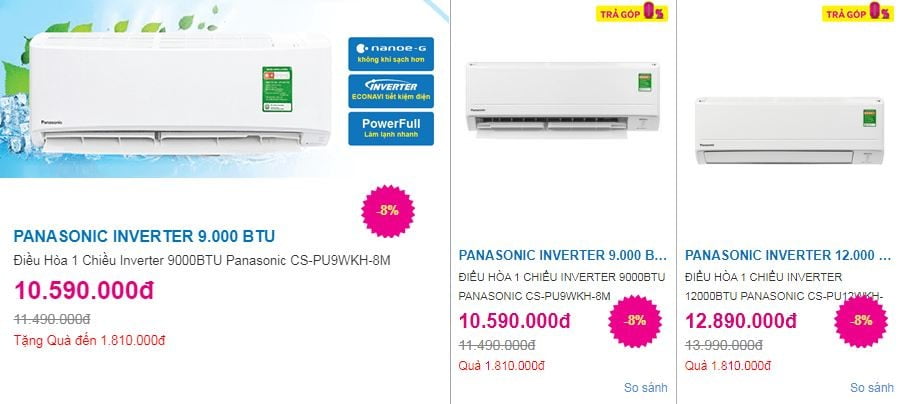 Máy lạnh Panasonic Media