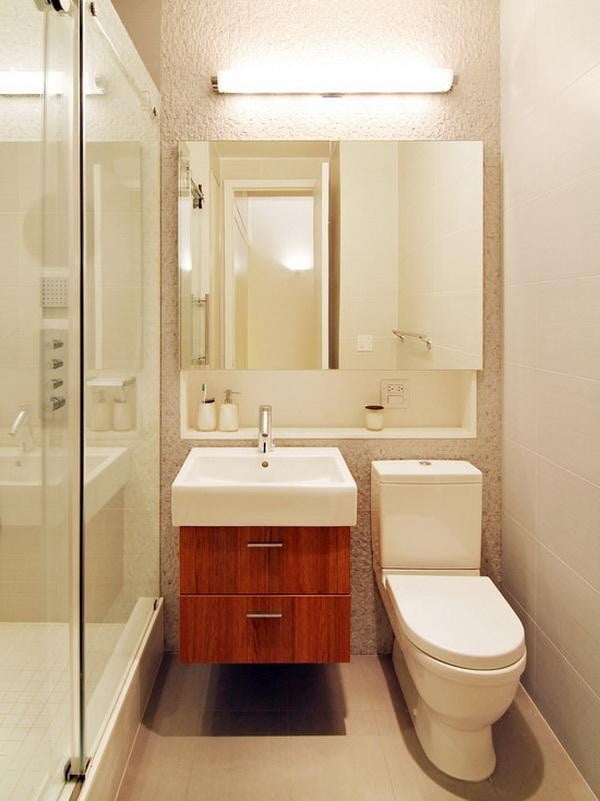 thiết kế phòng tắm 4m2