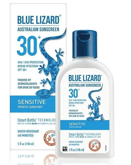 Blue Lizard Australian Sensitive Suncream