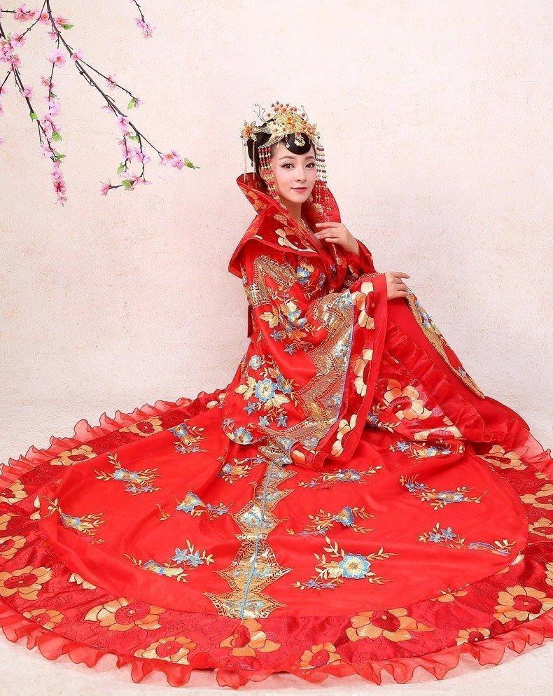 14 mẫu váy cưới kiểu Trung Quốc đẹp và nổi bật nhất  NiNiStore