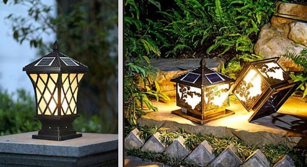 đèn sân vườn cổ điển