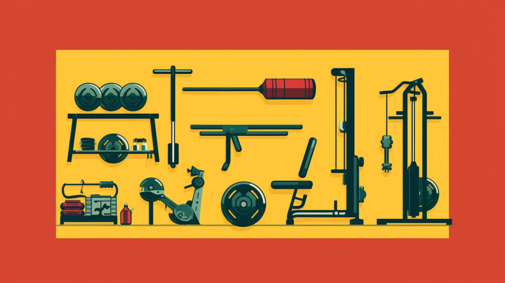 Choosing exercise equipment in the gym
