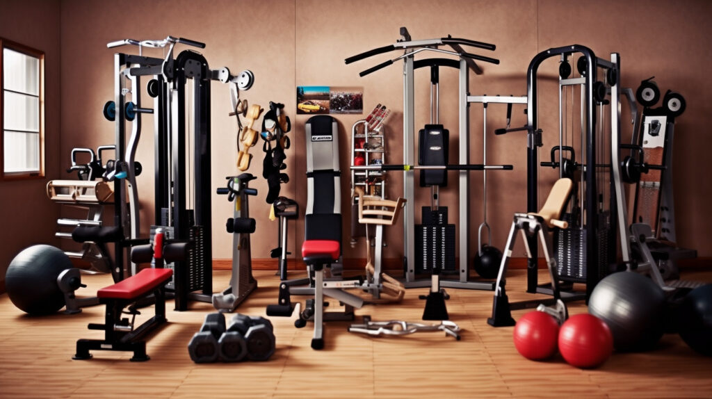 Choosing exercise equipment in the gym