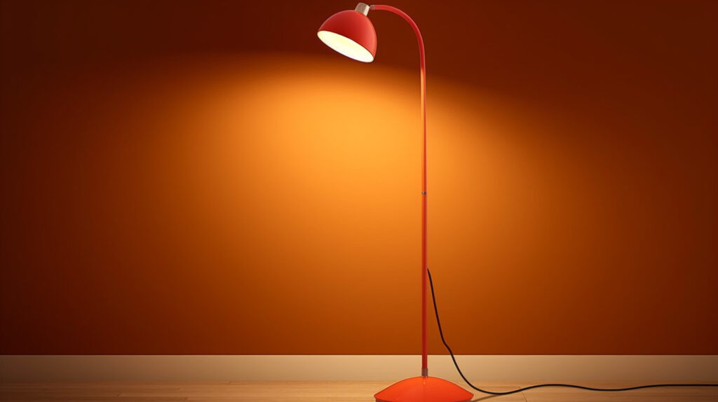 Flexible adjustable club floor reading lamp providing customized lighting