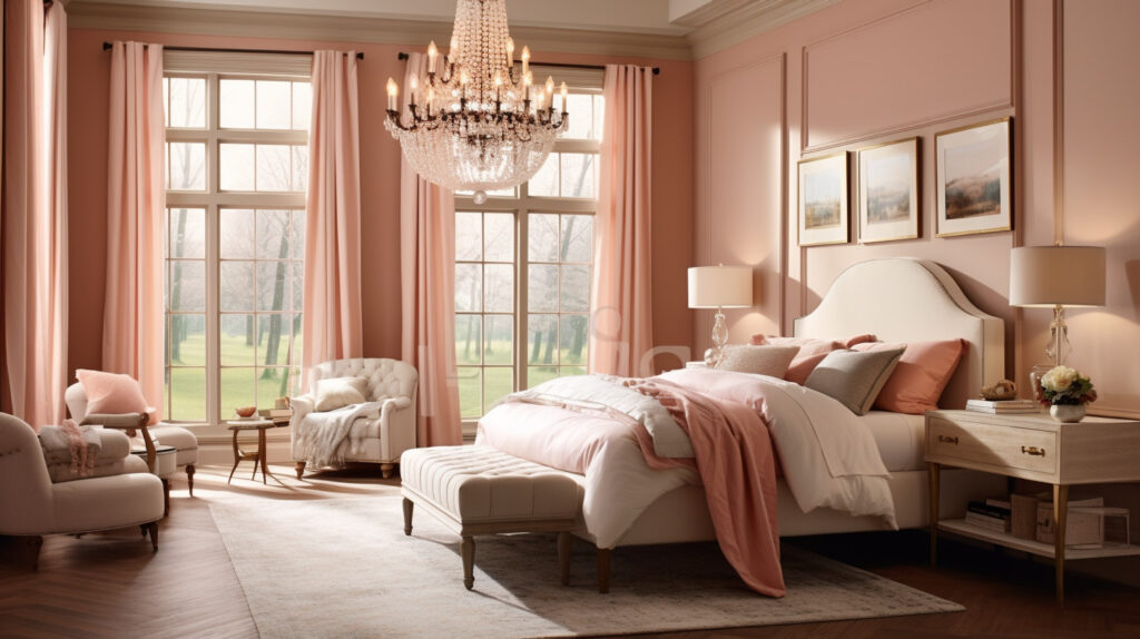 Learn about the grand and luxurious appeal of tiered chandeliers in a bedroom setting