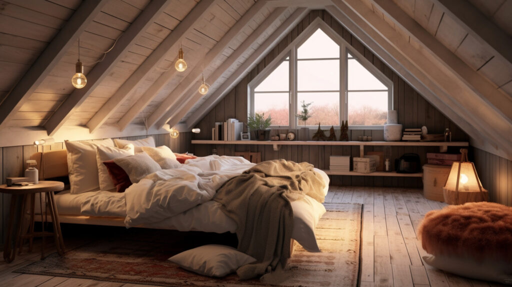 Loft bedroom ideas for different age groups