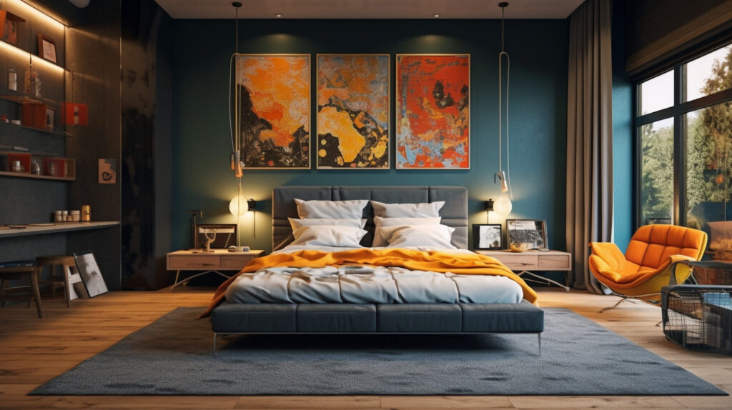 Step-by-step guide to designing an eclectic bedroom