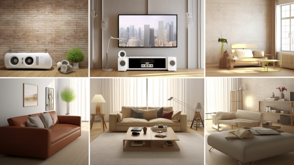 Various types of “Living Room Projectors” showcasing different features to assist in making the right choice