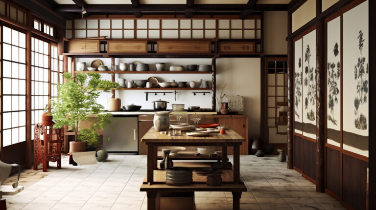 Traditional Japanese Kitchens Blend of Simplicity and Functionality ...