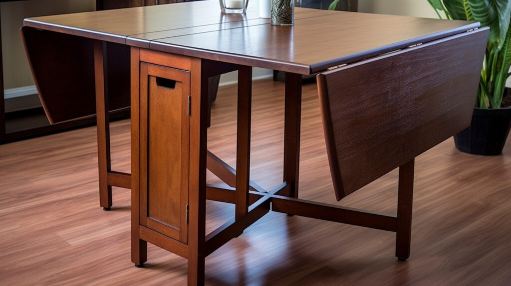 Considering factors for choosing a folding kitchen table