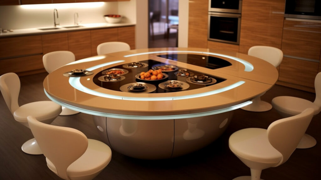 Future trends in kitchen table design