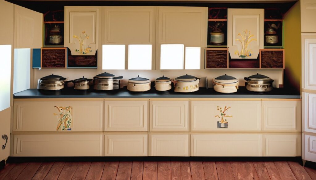 Kitchen cabinets from different cultures 1