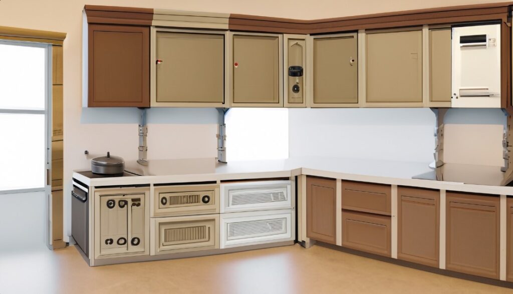 Variety of kitchen cabinet styles