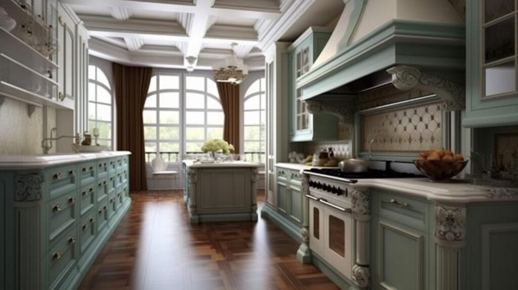 Well-defined traditional kitchen design 